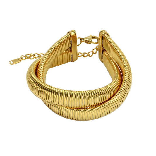 Twist Double Chain Bracelet - Etérea