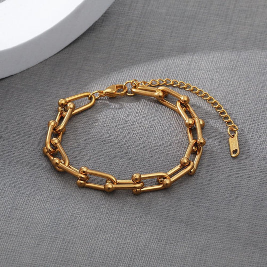 18k gold plated Hardwear Link Bracelet -closed- MyEtérea