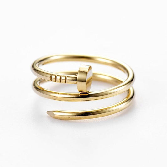 18k Gold-plated Nail Ring - Etérea